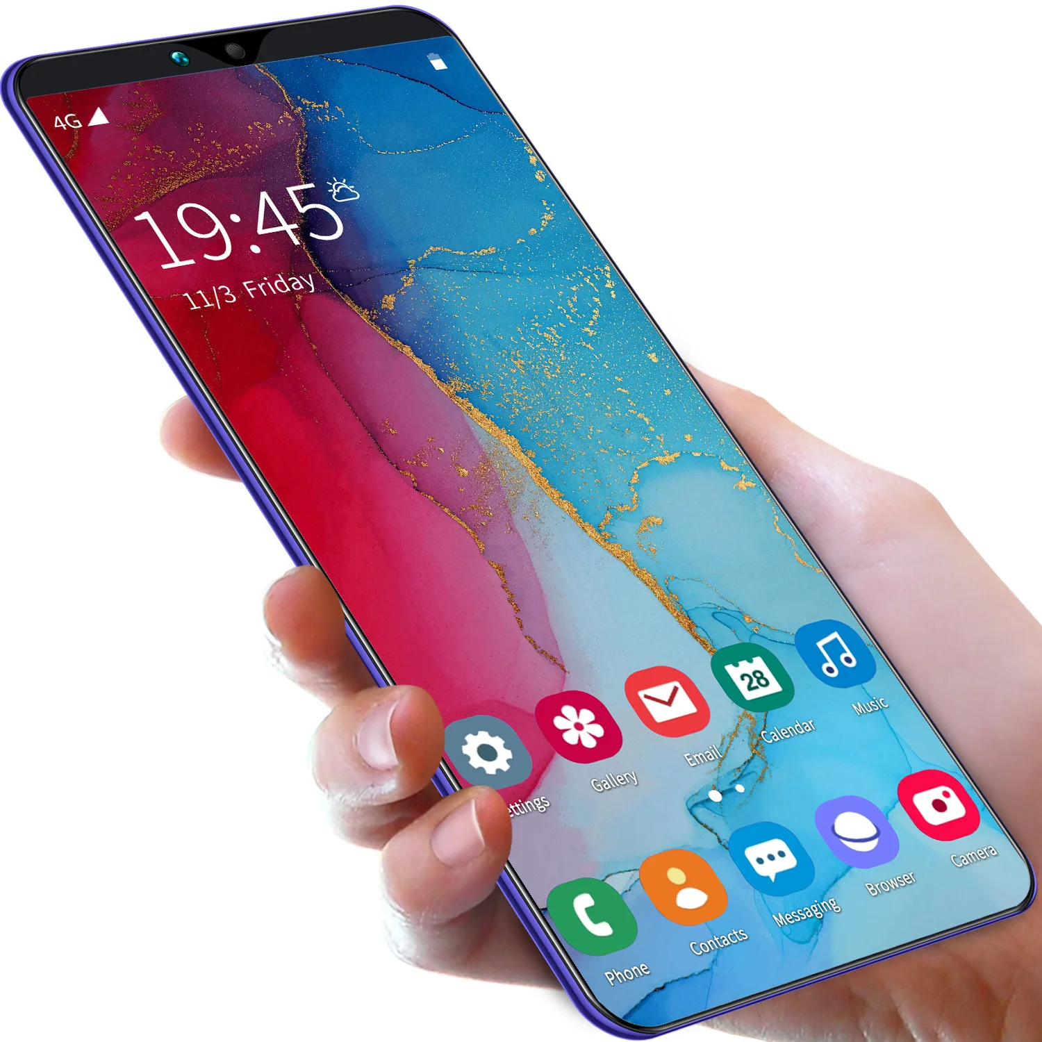 

High Quality 6+128G 4000mAh 2320x1080 Rino 5 6 Inch Smartphone Unlocked