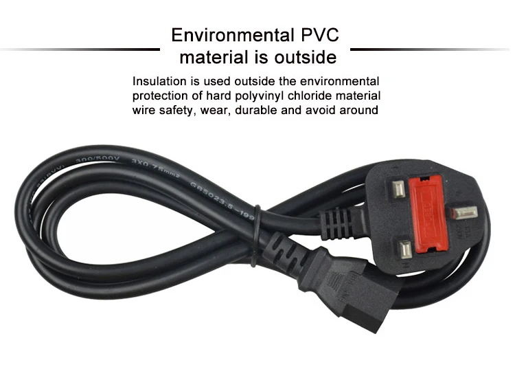 Uk Ac Cable Power Cord Laptop Power Cable Uk 3 Pin Plug Laptop Charger