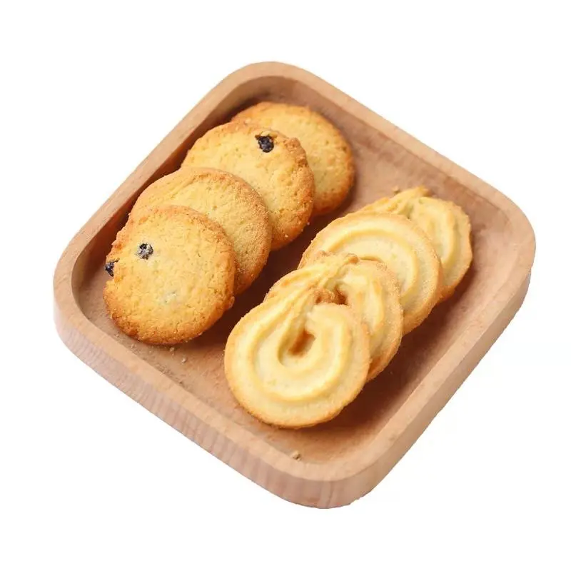 
High Protein Sweet Tasty Blue Tin Shortbread Butter Cookies (340Gr) 
