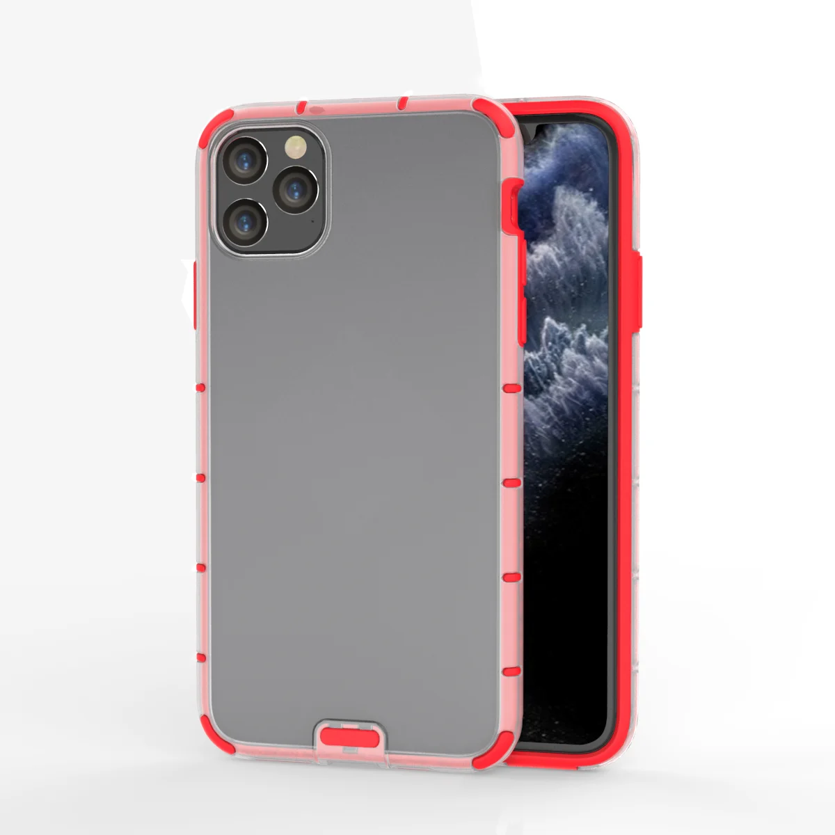 

New arrivals 2019 0.5mm matte frosted pc tpu mobilephone phone case for iphone 11 pro back cover