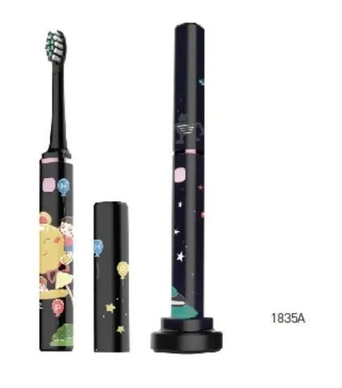 

Rechargeable Soft Bristle Sonic electric toothbrush kids toothbrush with magnetic charging for private labelling, White/black/pink/blue or oem color
