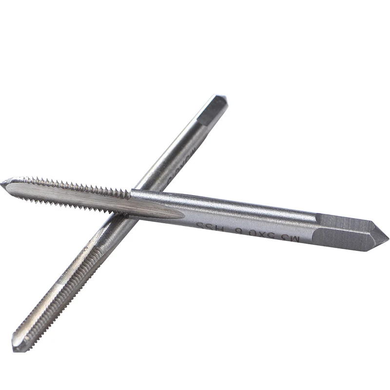 
10pcs HSS6542 high speed steel material mini M1 to M3.5 machine hand tap thread wire tapping threading taps 