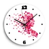 2019 Modern 3D DIY Heart Wall Clock Roman Numeral Wall Clock