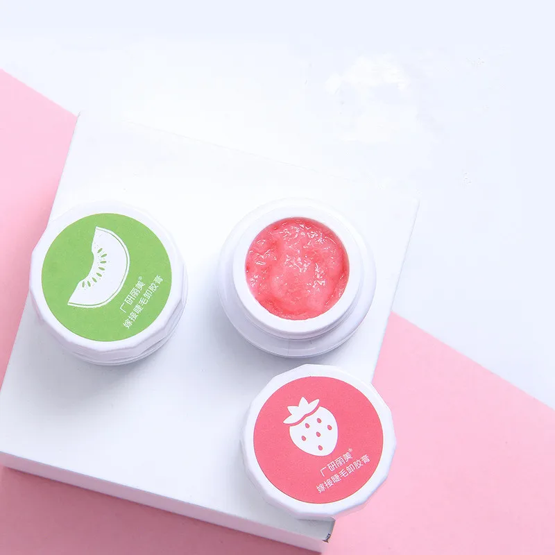 

Peach Scented Diy Individual Private Label Cream Remover For Eyelash Extension Eyelash Glue Remover Eyelash Remove