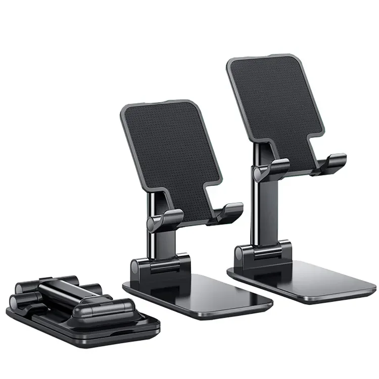 

Foldable phone Stand Aluminium Alloy Adjustable phone Holder Tablet Stand Portable mobile Stand