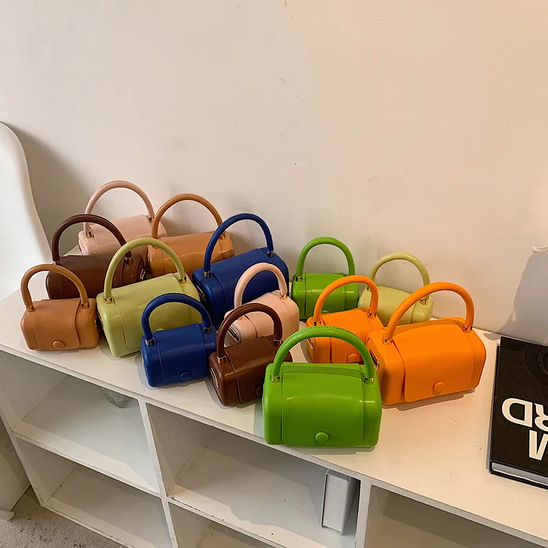 

2022 Hot Sale Mini Size Ladies Purses and Tote Handbags Designer Luxury Women Shoulder Purses, Candy