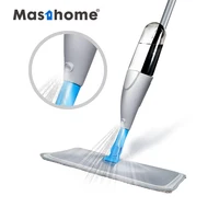 

Masthome top selling microfiber flat floor cleaning spray mop with steel handle magic mop