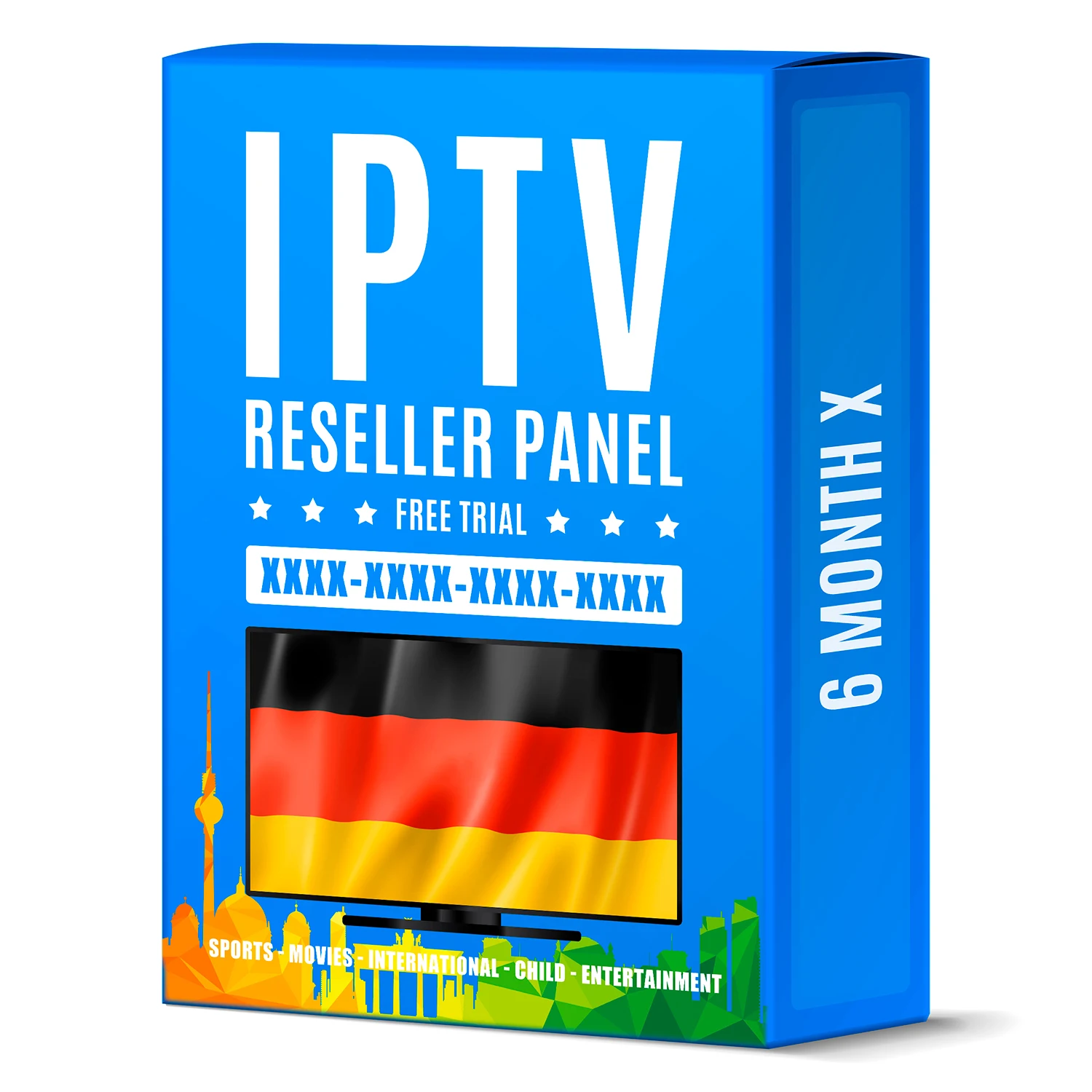 

6 Months Germany Europ X Code 2021 server Reseller Panel Smart Adult xxxSet top Box android tv box Subscription M3U IPTV