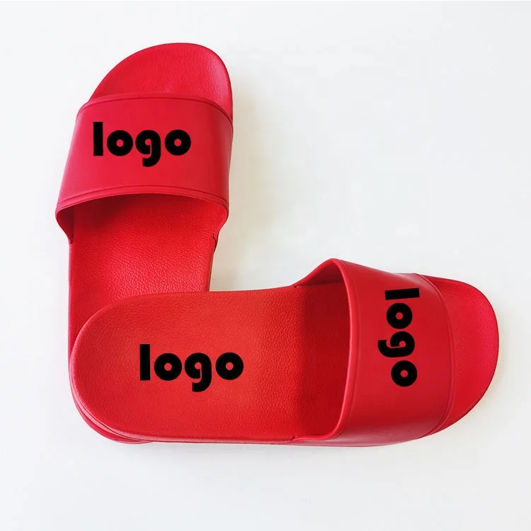 

Manufacturing fashion Big Size Customized Logo Made Slides Women Flip Flops Unisex Print designer Custom colour Slides Slipper