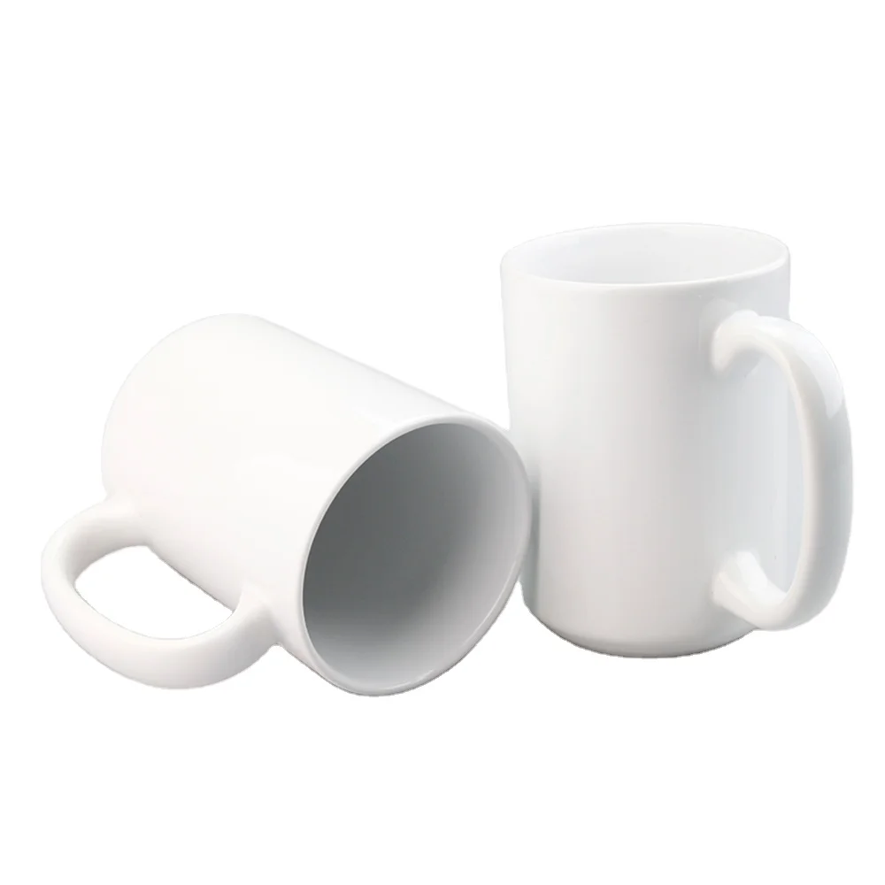 

Ceramic Coffee Mug High Quality Print Mugs Live 15 oz Sublimation White European Travel Mugs