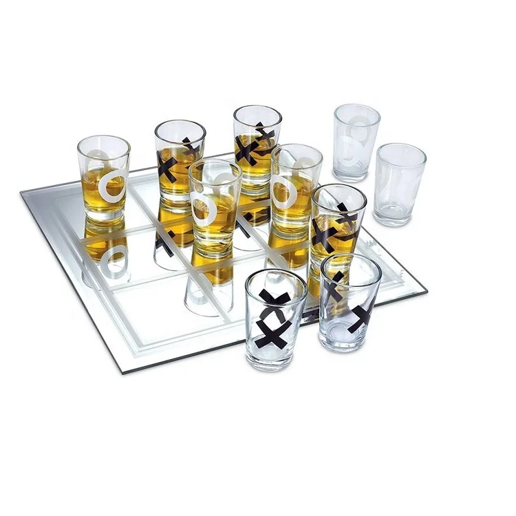 Shot Glass Tic Tac Toe Drinking Xo Chess Game Set Buy Shot Glass Tic Tac Toe Game Set,Drinking