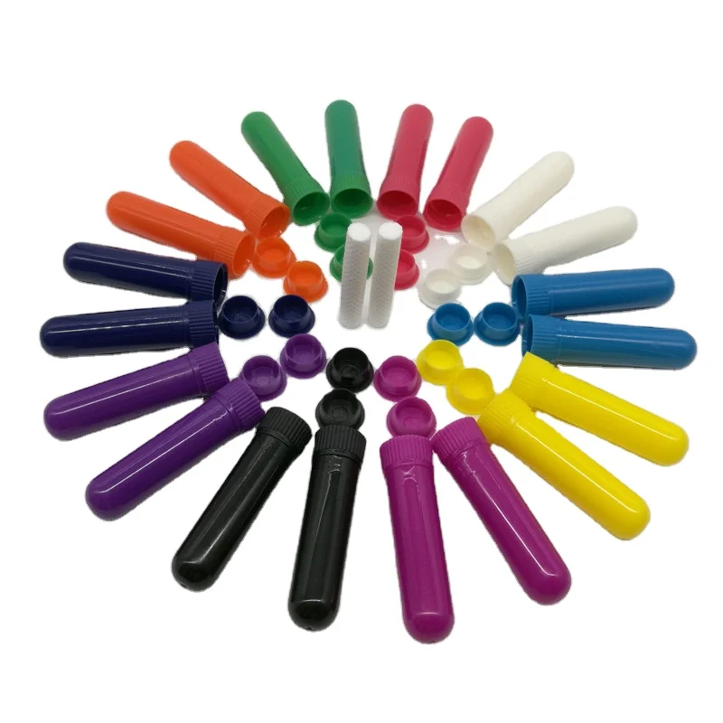

Different colors Nasal Inhaler Tube Nasal Inhaler Sticks for Essential Oil