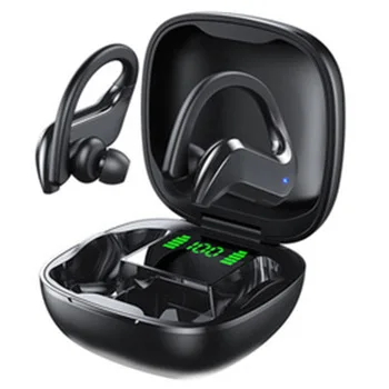 

Business waterproof TWS wireless headset sports earphone touch control ear hook Stereo music earbuds Md03