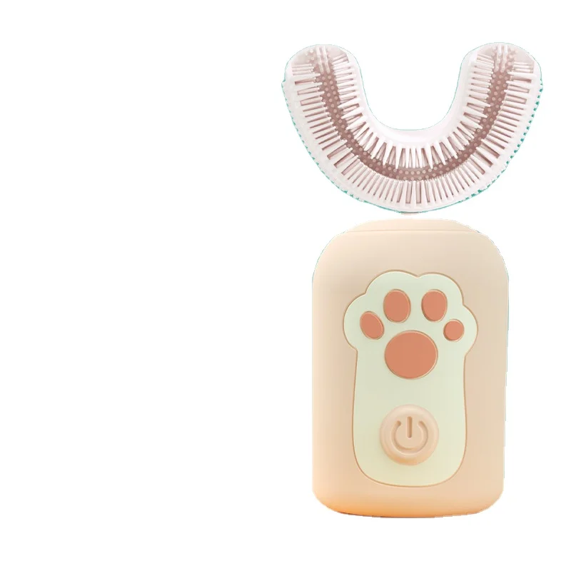 

Hot Selling u shape ultrasonic intelligence kids electric toothbrush for childern