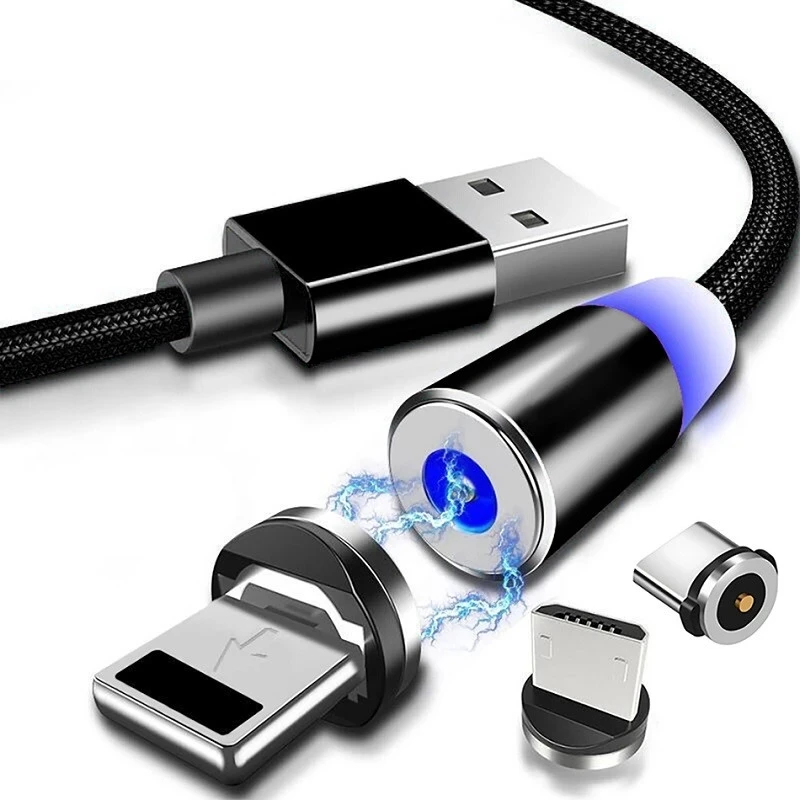

Magnetic Plug 2Pin Magnetic Charging Cable Adapter Micro USB Type C Magnet Charge Connector Dust Plugs Android Phone Cord