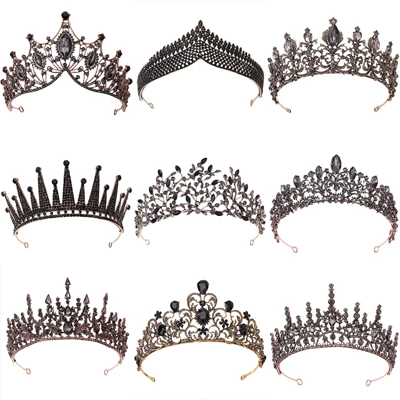 

Bulk Princess Rhinestone Crystal Beauty Custom Big Pageant Queen Miss World Crown And Tiara