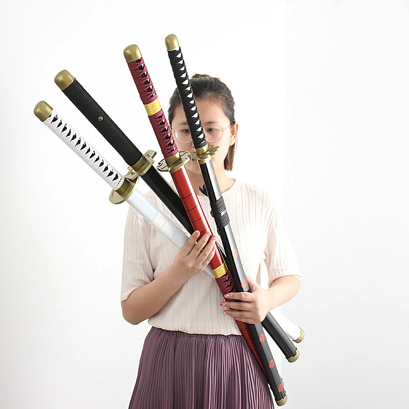 

104cm Zoro Sword Cosplay One Katana Piece Wooden Sword Anime Katana Toy Zoro Sword