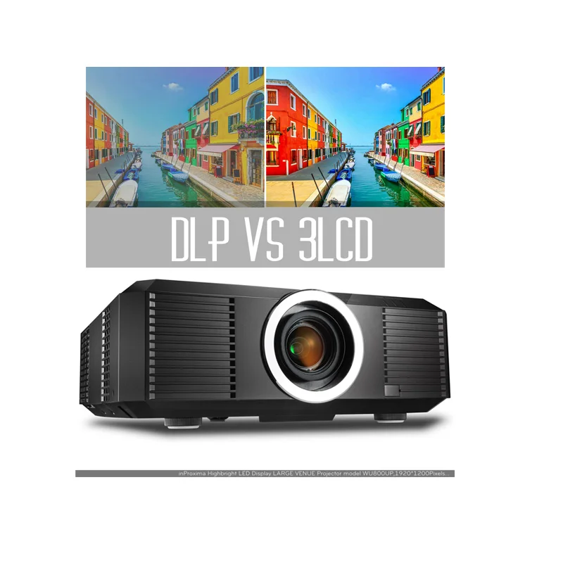 

Business Projector Vivibright WU800UP LED WUXGA 10000 Lumens 4k Projector Short Throw HD LED Projector