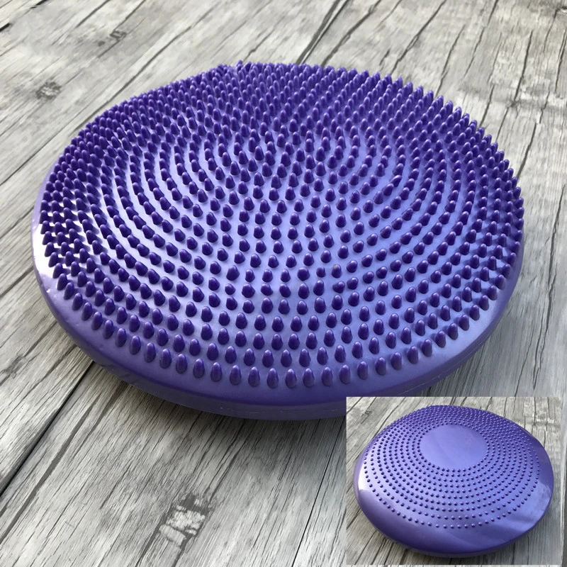 

2021 New Style Eco-friendly PVC wobble cushion core inflatable stability balance disc