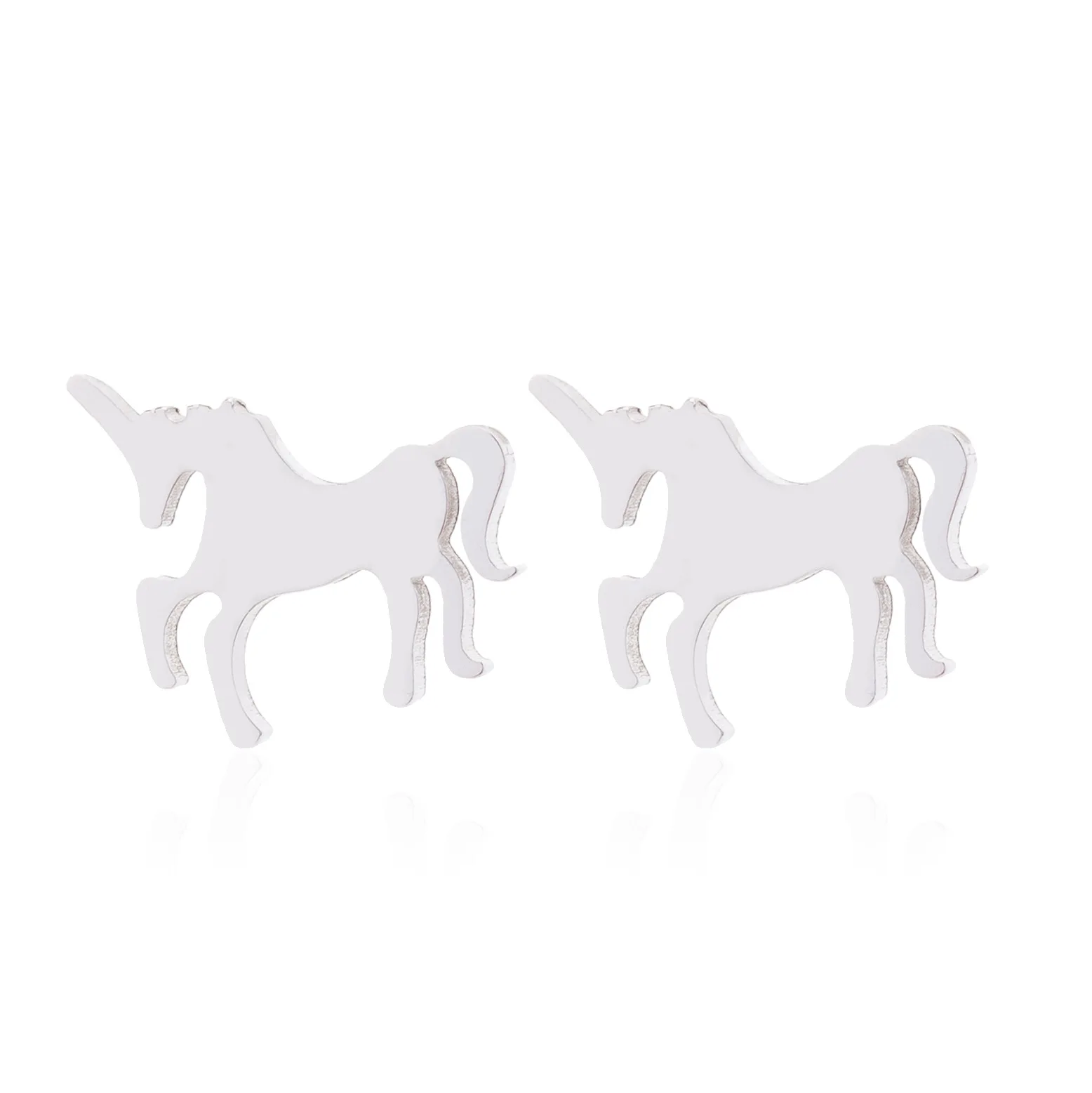 

Horse Earrings Stainless Steel Earring Sports Fashion Jewelry Earrings The Shape Of Animals