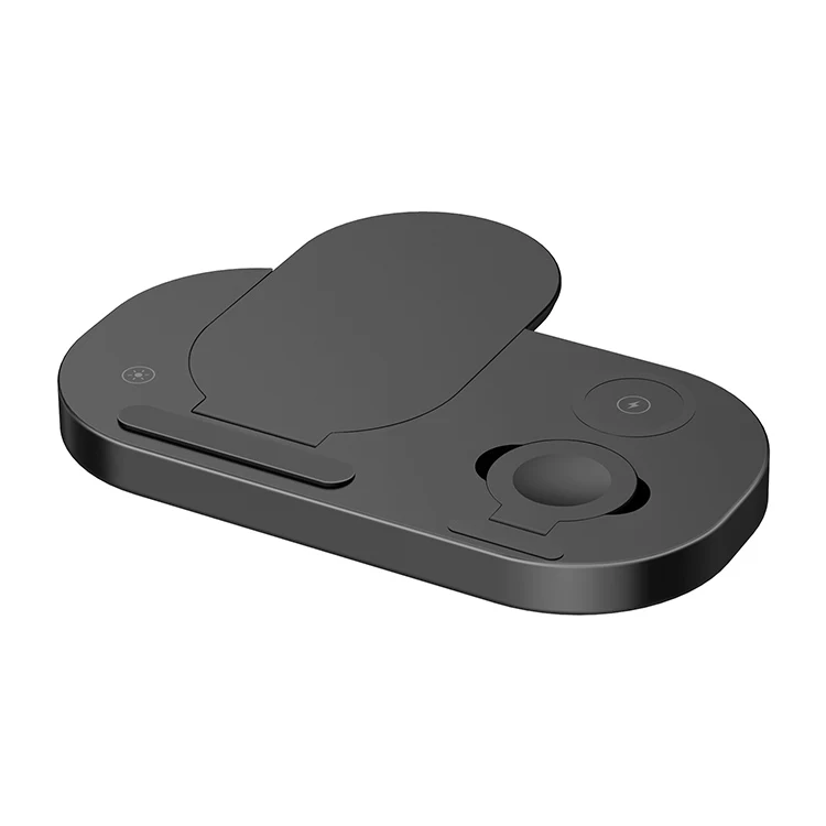 

new phone charging smart 3 in 1 qi fast wireless charger dock for iwatch earphone iphone