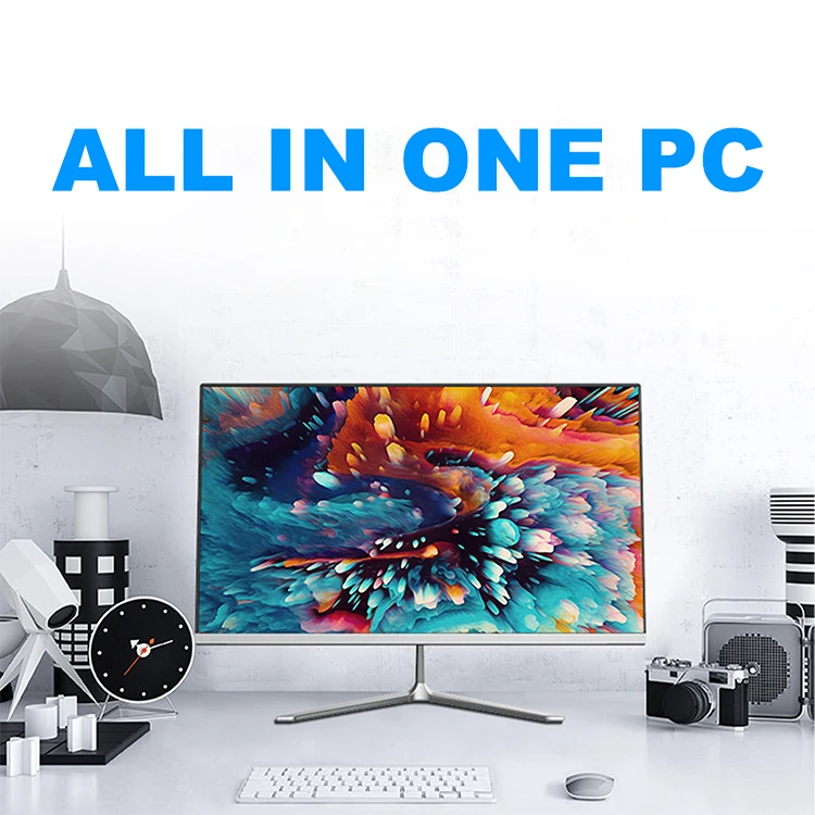 

All in one PC Core i3 CPU gaming PC All in one computer LCD 21.5 inch home office desktop computer barebones win10 aio