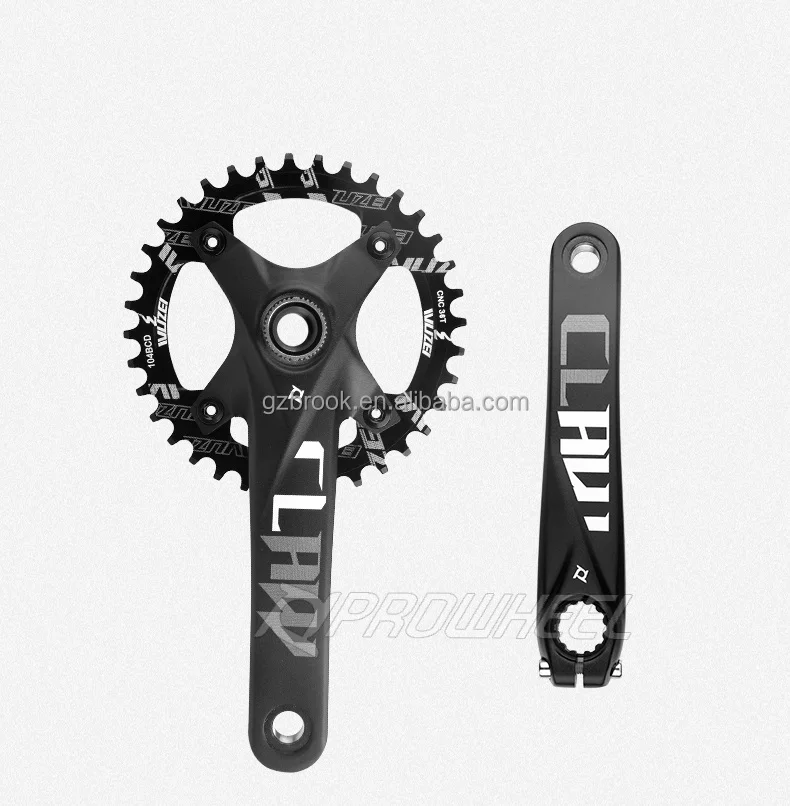 

PROWHEEL 104BCD Snow Bike Crank 170mm BB100/120mm 32T/34T/36T/38T/40T/42T Fat Bicycle Crankset