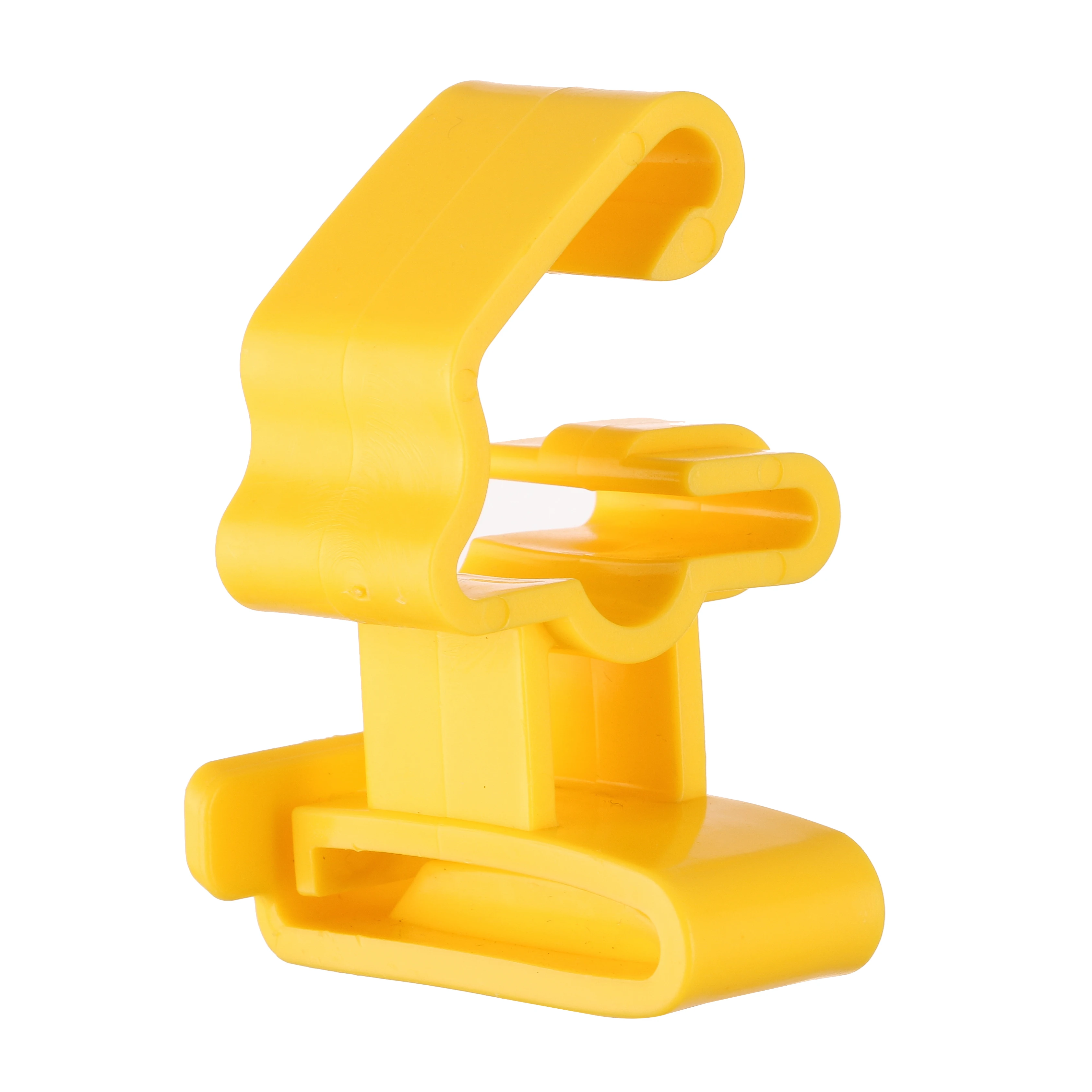 

T-post Tape Insulator with impact resistant plastic high strength snap-on insulator color customized, Black or customized