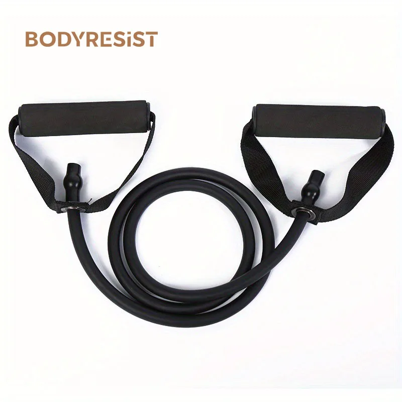 Resistance Tube Workout Exercise Pecs Eco-Friendly Single Resistance Toning Tube Exercise Resistance Tube