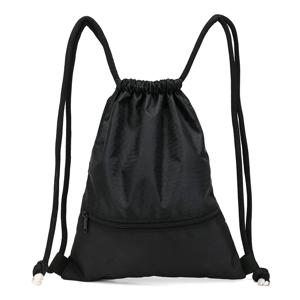

Sport Mesh Small Silk Backpack Drawstring Bag For Men