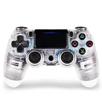 

New Product Sony PS4 Bluetooth Wireless Controller For 4.0 Wireless Dual Shock Vibration Joystick Gamepads-Transparent White