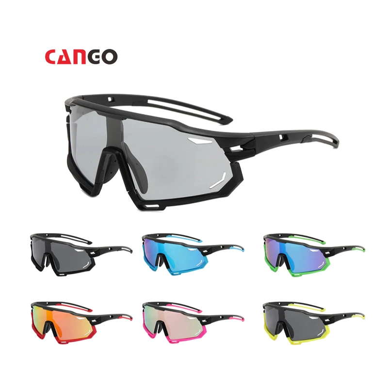 

Cango Outdoor Running Glasses Custom Logo Sunglasses Cycling Fishing Basketball Hiking Ski Sunglasses Baseball Sunglasses