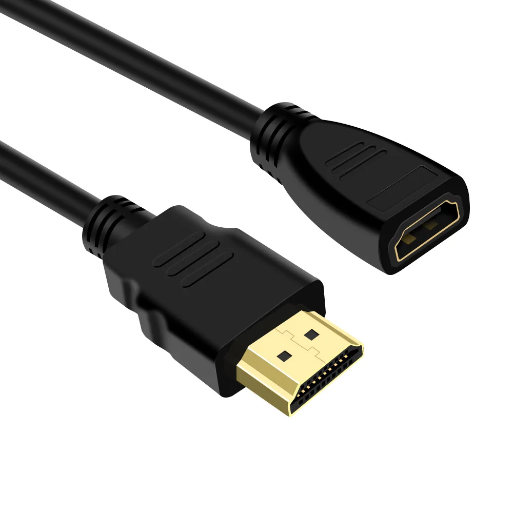
popular products 2019 Male to Female Extension HDMI 2.0 Extender Cable Support 3D 4K 1080P 