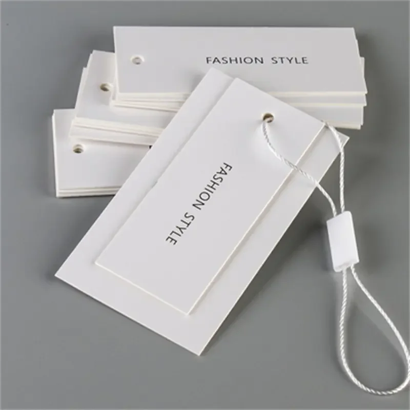 

Custom Fashion Design logo brand name custom clothing tags tags clothes hang tags for clothes label