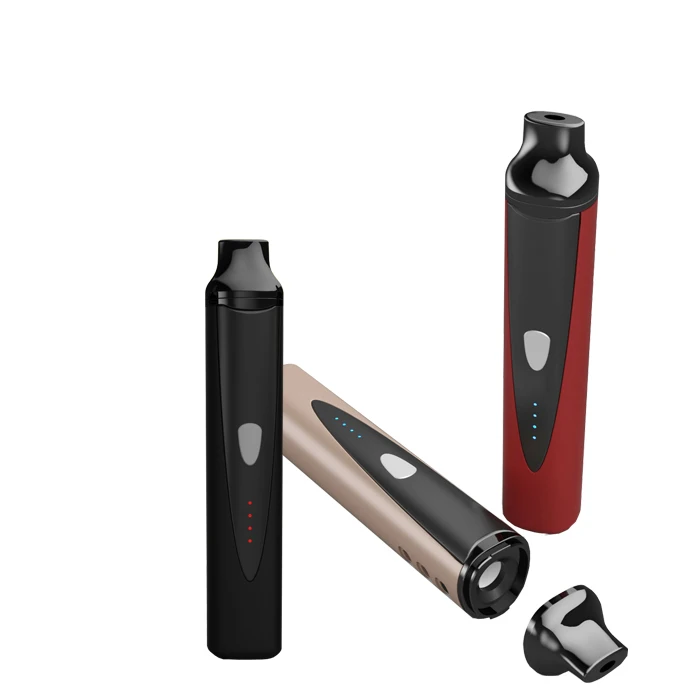 

Mini Titan temperature control ceramic heating dry herb vaporizer pen vs G pen, Black, red, rose gold, dark gray