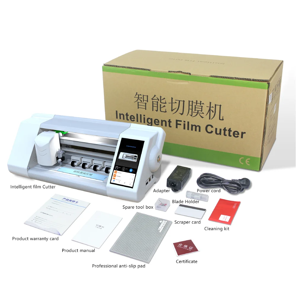 

Unlimited Intelligent cutter auto tpu plotter hydrogel film unlock mobile screen protector cutting machine