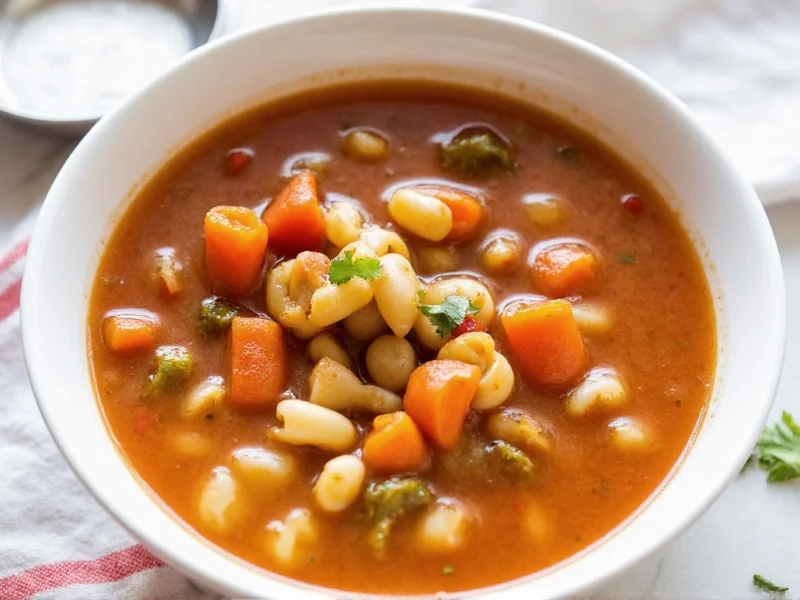 Slow Cooker Minestrone Soup: Easy Hands-Off Recipe