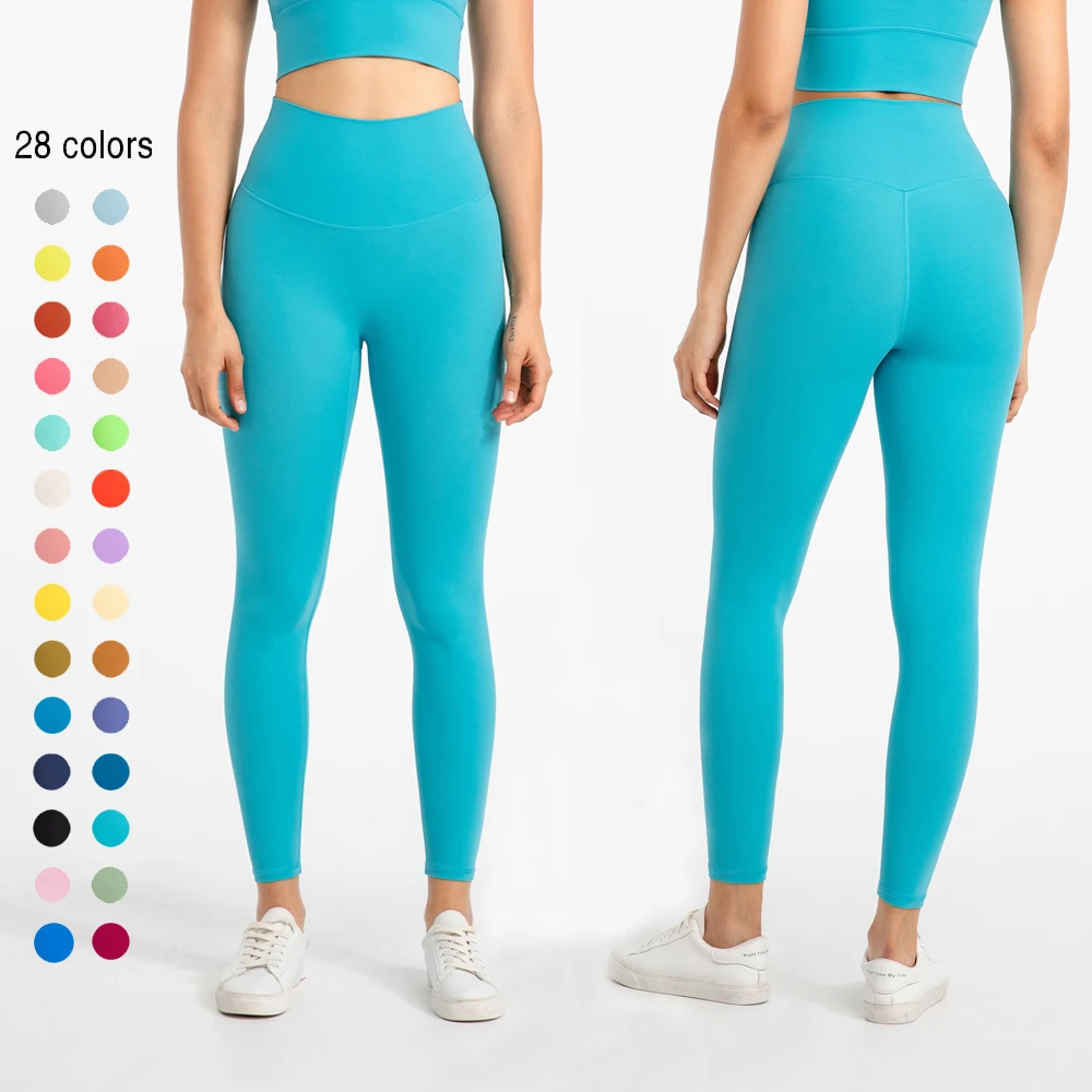 

2022 Lulu Align Fabric Leggings For Women Tiktok Gym Fitness Workout High Waisted Butt Lift Breathable Sport Yoga Pants