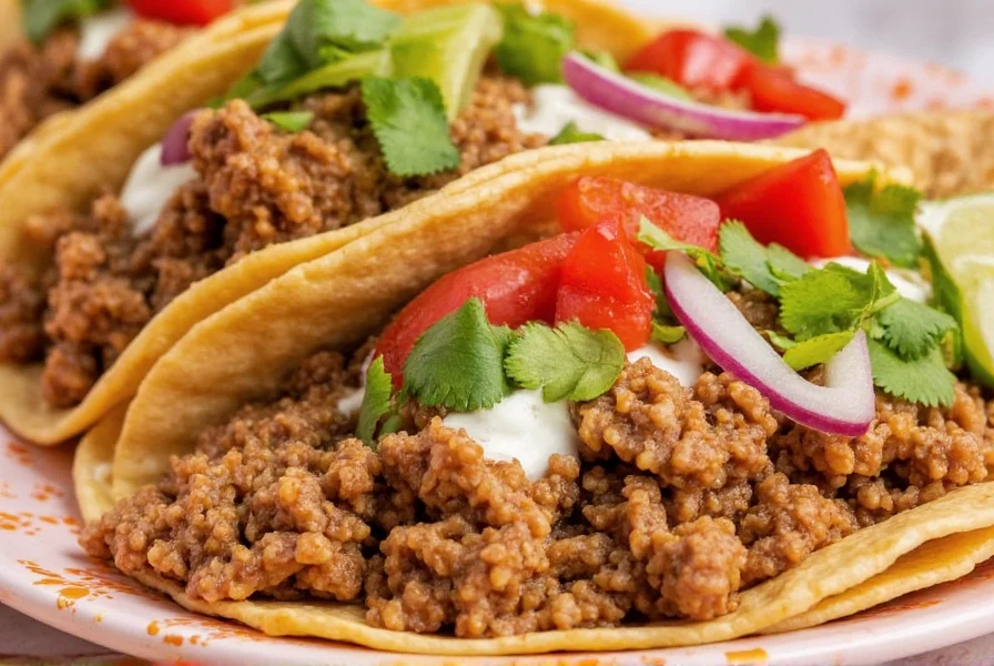 Cooking birria tacos on a flat grill