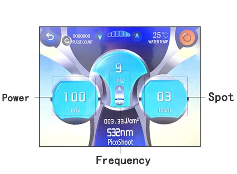 Nd Yag Laser System Q Switch Tattoo Removal Machine Portable 755nm Picolaser Machine for Beauty Salon