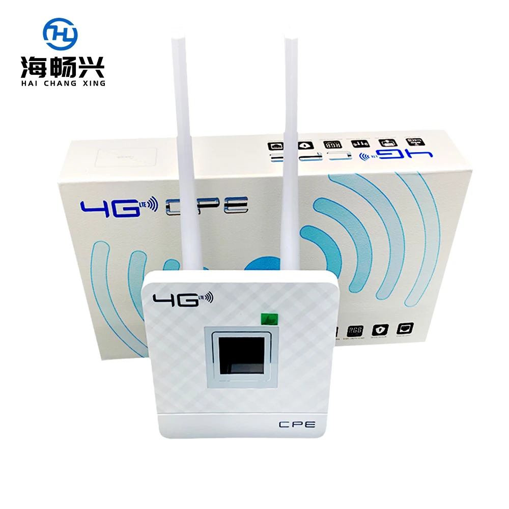 

HCX H903 4G LTE wireless WIFI router supports 10 users 1*RJ45 SIM card