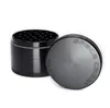 Wholesale 63mm 4 part black silver color custom logo space case grinder