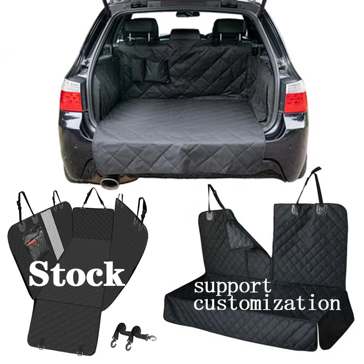 

Waterproof Nonslip Backing Pet Bed Car Pet Dog Seat Cover For Cars Trucks SUV, Black (custom)