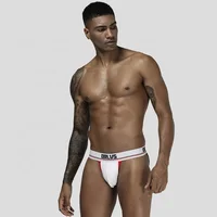 

Cotton Mens Bikini Large Size White Gay Men's Briefs String Sexy