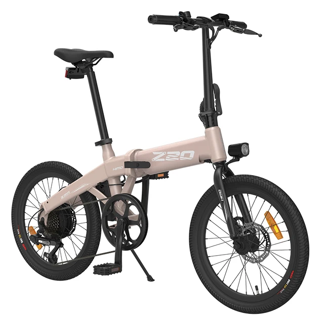 

Eu Warehouse Delivery Touring Battery Electric Bike Mid Drive E Bike Electric Bicycle HIMO Z20 250W 36V Folding Electric Bicycle, White