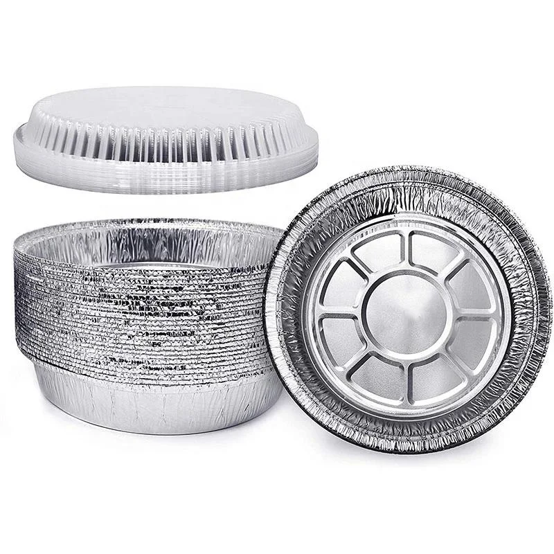 
750ml eco friendly disposable aluminum foil take away plates foil containers 