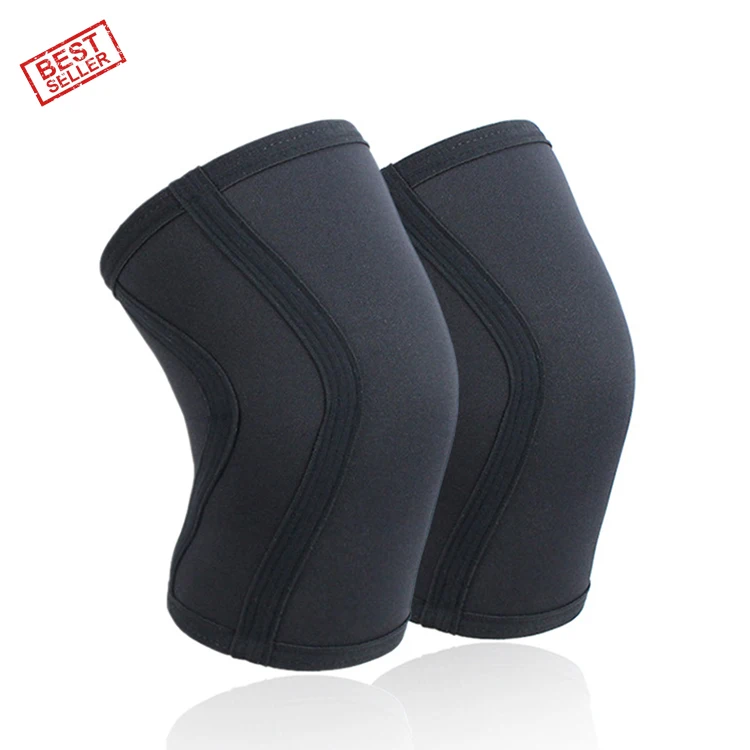 

Neoprene thickened diving material knee brace sports fitness weightlifting squat knee pads outdoor