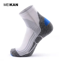 

MEIKAN Professional Compression Outdoor Sports Running Sox Ankle Cushion Men Custom Athletic Socks