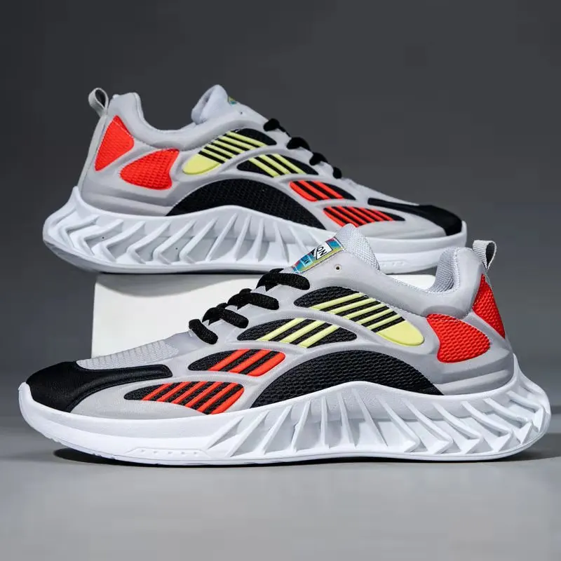 

fashion men sport shoes breathable walking shoes cheap injection casual shoes