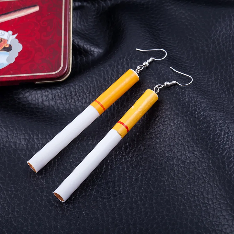 

Wholesale Fashion Earrings Cigarette Butts Earrings Restoring Ancient Gout Contracted Dangle Earring For Girls, Picture